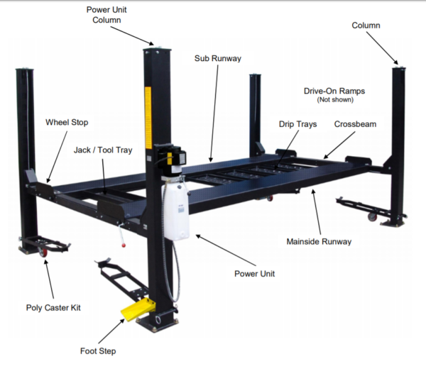Tuxedo® FP9K-DX-XLT storage lift