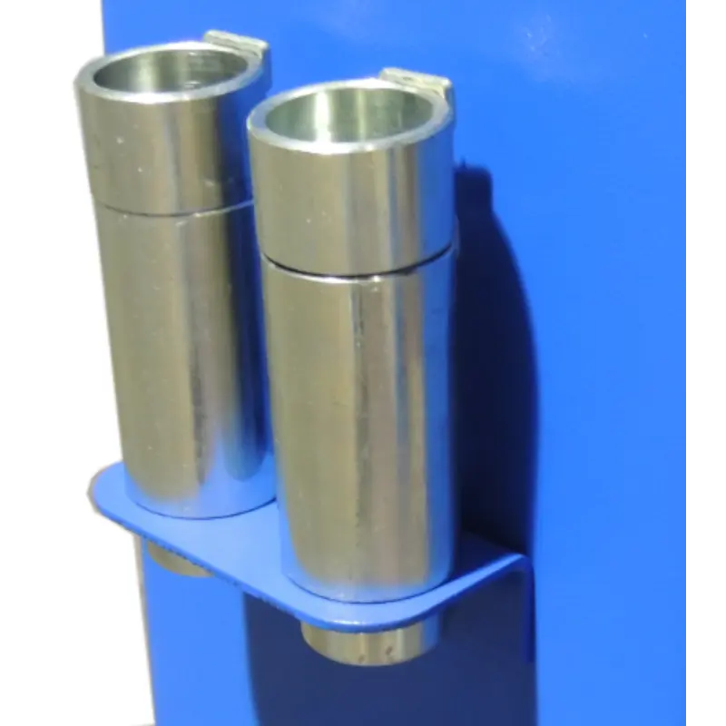 Hy-Pro 9,000 lb clear floor car lift with height adapters included.