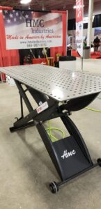 HMC SWT-3070 adjustable height welding table