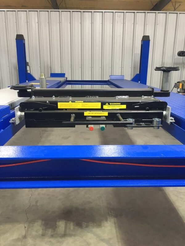 Air powered bridge jack 8K lb capacity