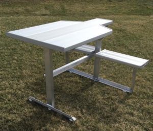 Aluminum all weather lightweight Marksman Shooting Bench