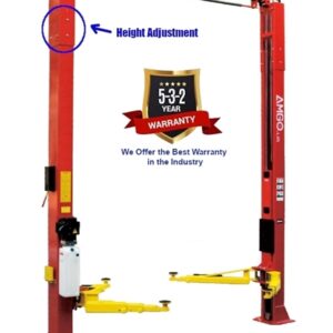 Amgo OHX-10H Clear Floor 2 Post Lift