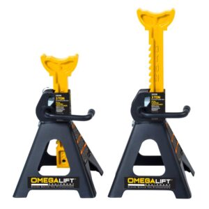 Omega 3 ton dual locking jack stands