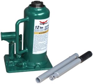Safeguard 12 ton welded inline bottle jack