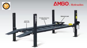 AMGO 409-HP 4 post storage parking lift.