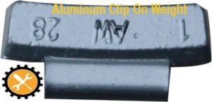 Aluminum Clip on weight