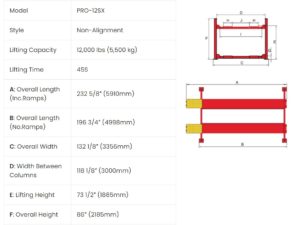 Pro 12-SX Layout Diagram