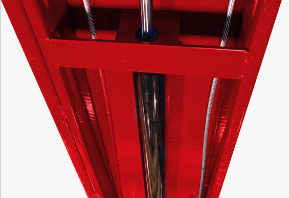 Amgo four post car lift cylinder cable design