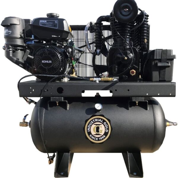 Industrial Gold 14HP Kohler Gas Air Compressor