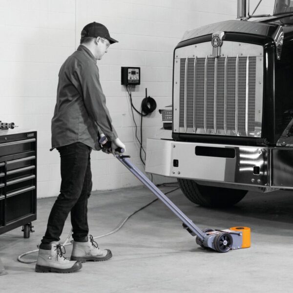 Martins 30 ton truck axle jack portability