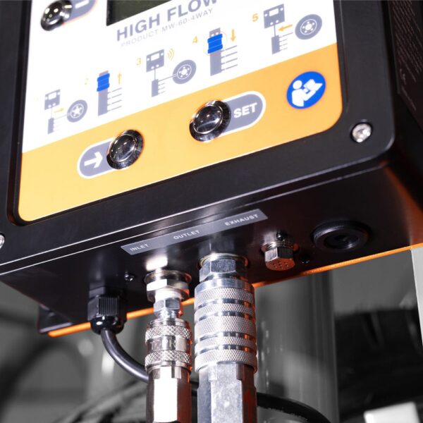 Martins MW-60-4Way Close Up. For professional tire shops and wheel service.