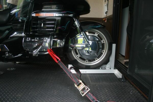 PS-1500 Wheel Chock in Trailer