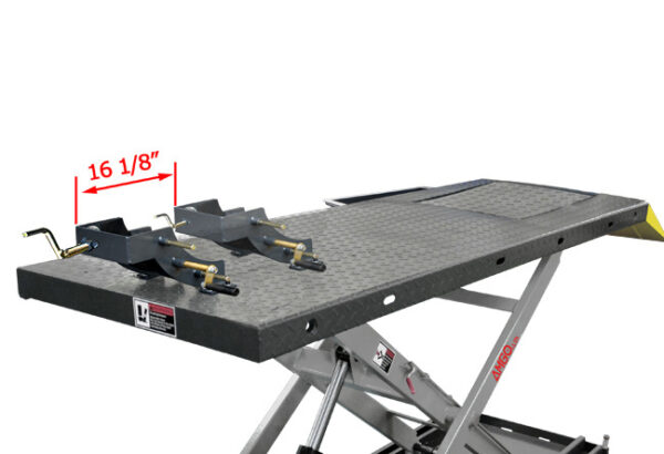 Amgo MC-1200 motorcycle lift wheel vise