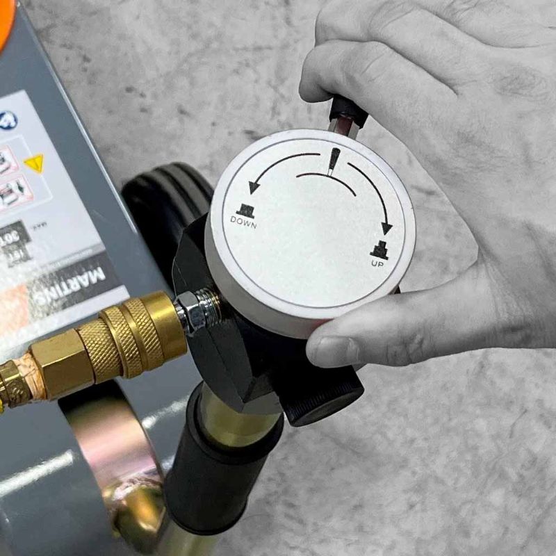 Martins MFJ-S30T Truck Floor Jack with removable handle