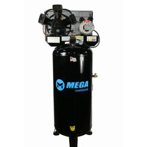 Mega Power MP-6560VB40 5HP Single Stage Air Compressor with 60 Gallon Air Receiver Tank