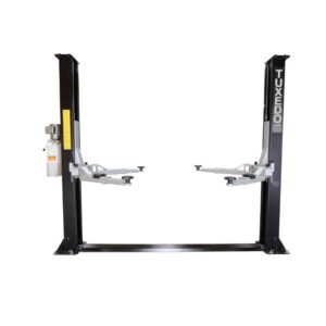 Tuxedo TP9KF-Tux 2 post clear floor rear view car lift