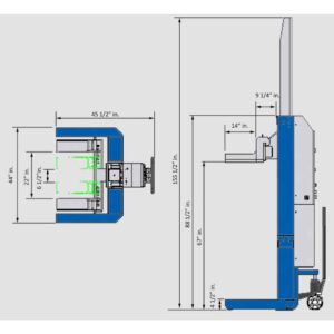 iDeal MSC-13K-B Mobile column lift system