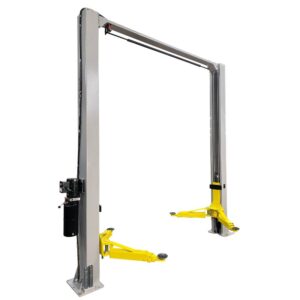 Triumph NTO-9AE Clear Floor Car lift in gray