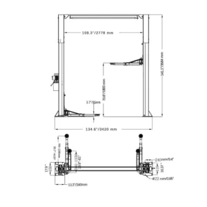 KaTool AS-1100D Layout and dimensions