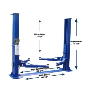 Tuxedo TP12KFX 12,000 lb hydraulic car hoist floor plate car lift