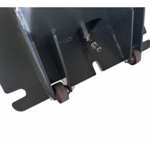 KaTool portable KT-PMRL200 2 post car lift. Rated for 8,000 lbs, rolls in and out. Easy to put away when not needed.