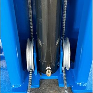 KaTool KT-H115Z 11,000 lb floor plate hydraulic list. Hydraulic hoist for heavy duty trucks and vans.