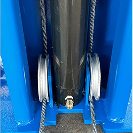 KaTool KT-H115Z 11,000 lb floor plate hydraulic list. Hydraulic hoist for heavy duty trucks and vans.