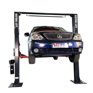 KaTool KT-AM1200SD Hydraulic Car Hoist. 12,000 lb capacity clear floor car lift.