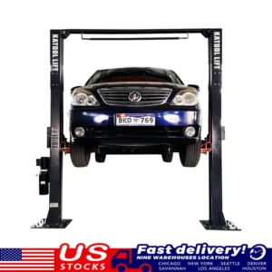 KaTool KT-AM1200SD Hydraulic Car Hoist. 12,000 lb capacity clear floor car lift.
