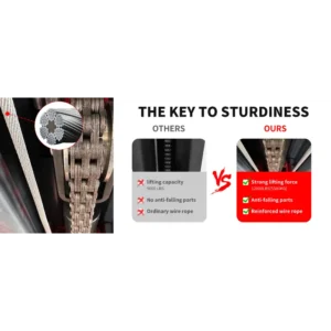 KaTool KT-AM1200SD Hydraulic Car Hoist. 12,000 lb capacity clear floor car lift.