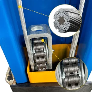 KaTool ME-H1000 Two Post Floor Plate Hydraulic Car Lift