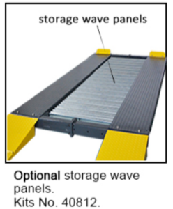 AMGO 409-DPX double wide storage parking lift.